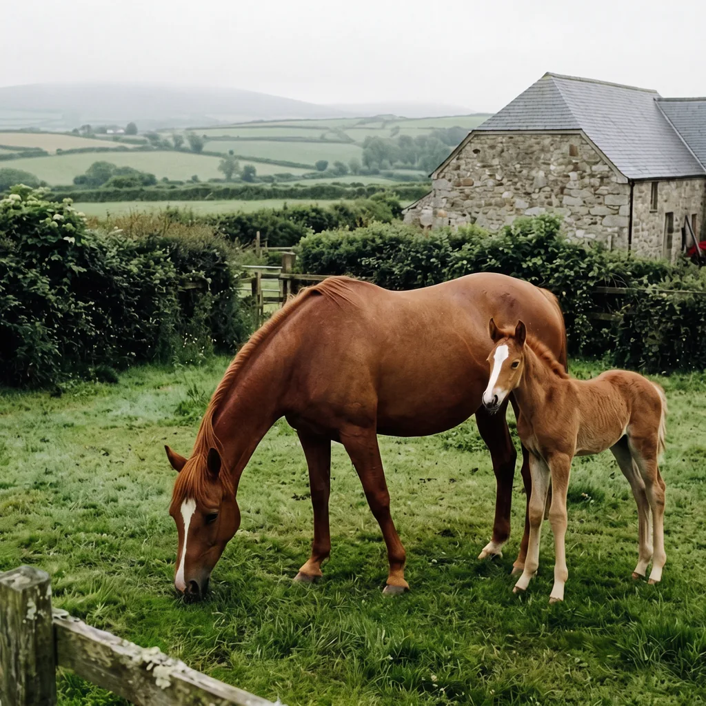 Élevage de chevaux au Écurie Florian Paoli, Ginestet