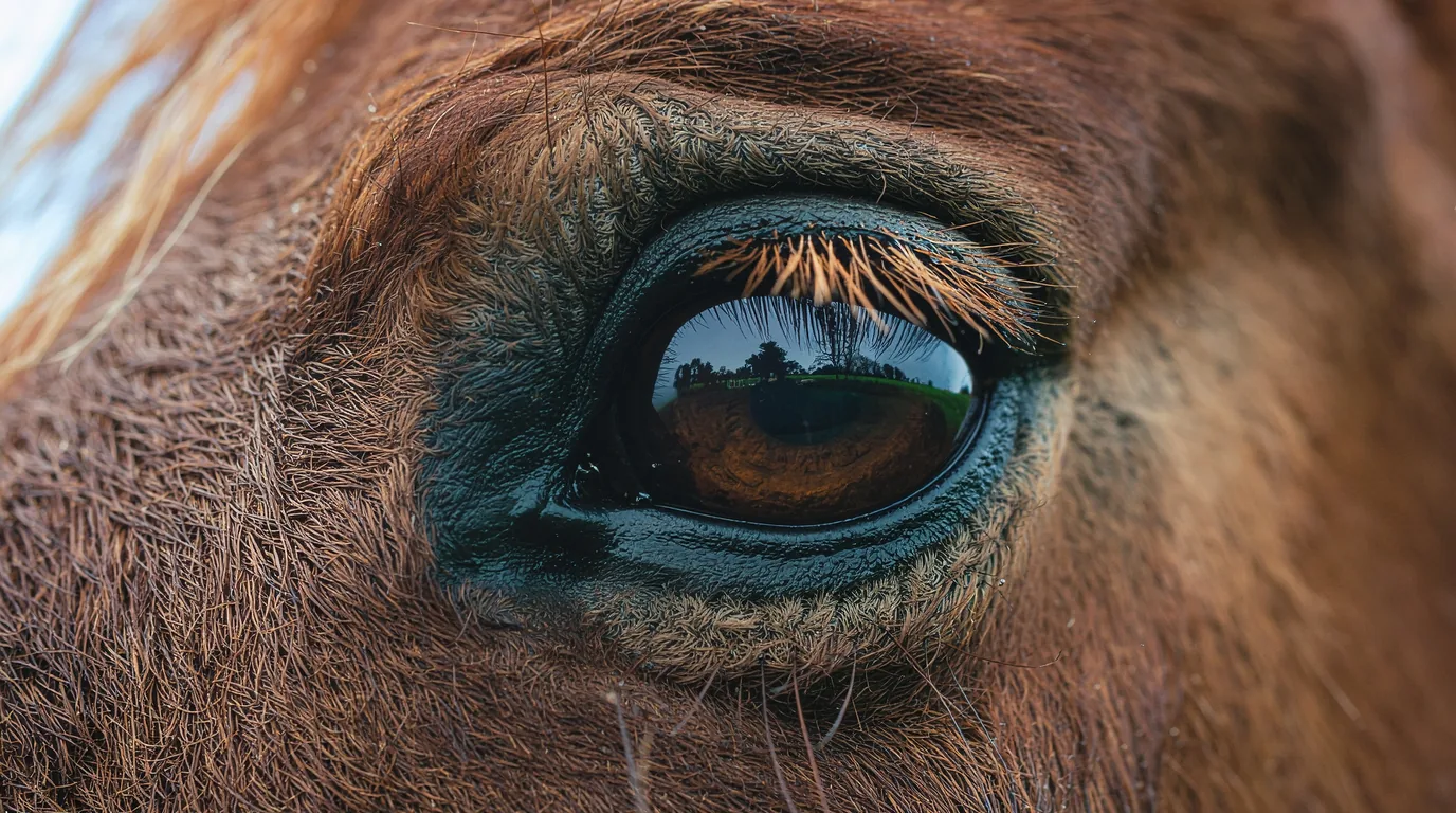 Un regard de cheval au Écurie Florian Paoli, Ginestet